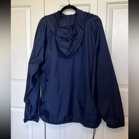 Vintage Abercrombie and Fitch Hooded Jacket Blue Anorak Windbreaker Size XL - Picture 9 of 16